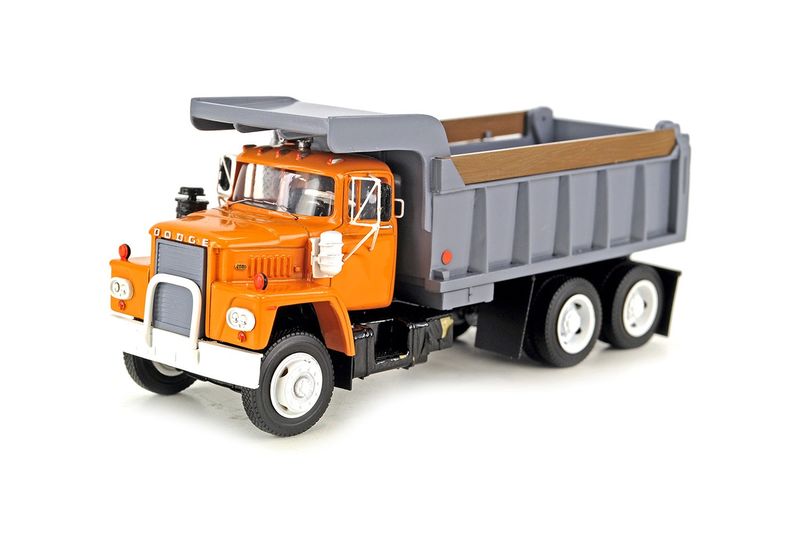 Dodge CNT 900 Dump Truck - Orange/Grey