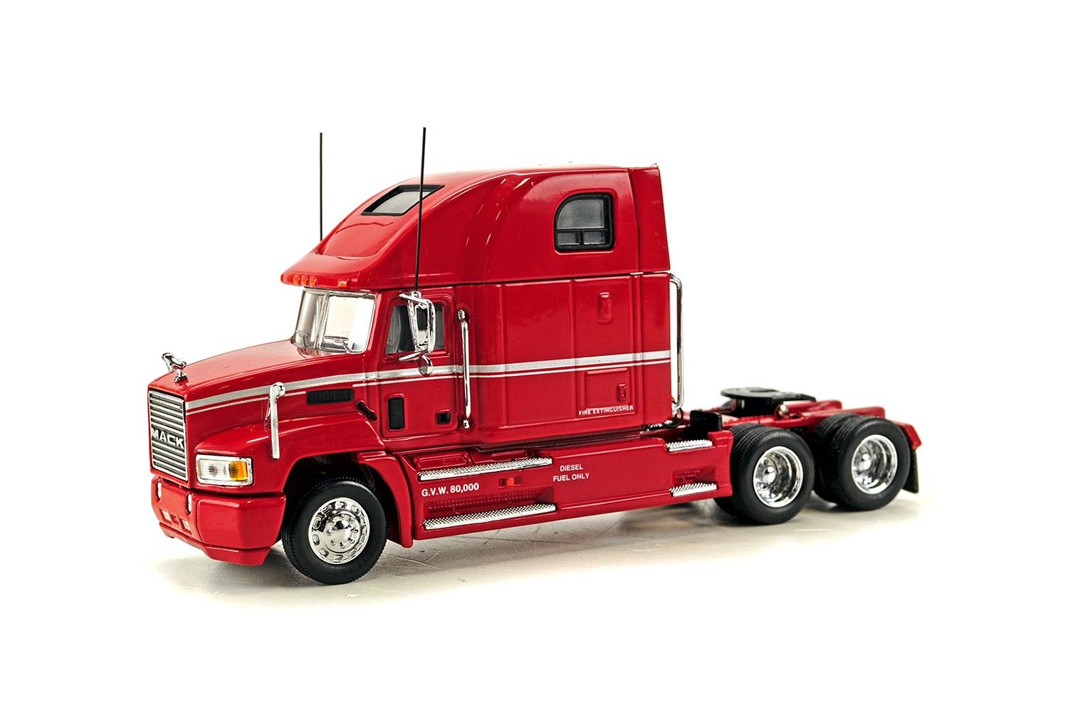 Mack CH600 Sleeper Cab - Red - 1:58