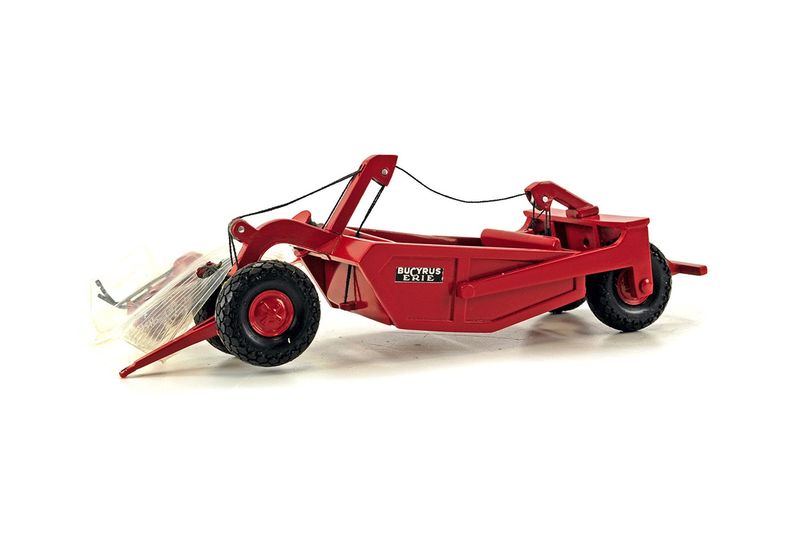 Bucyrus-Erie Towed Cable Scraper for TD18 - Red