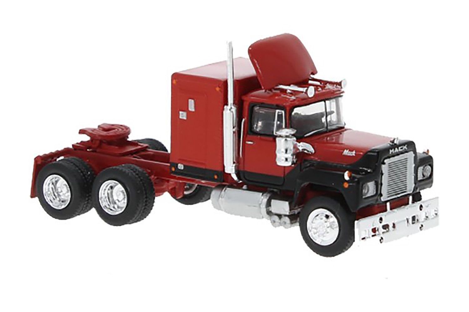 Mack RS700 Tractor - Black/Red - 1:87
