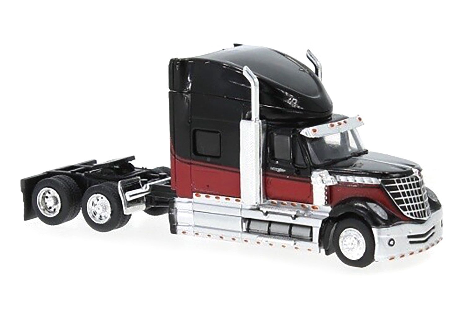 International Lonestar Tractor - Black/Red - 1:87