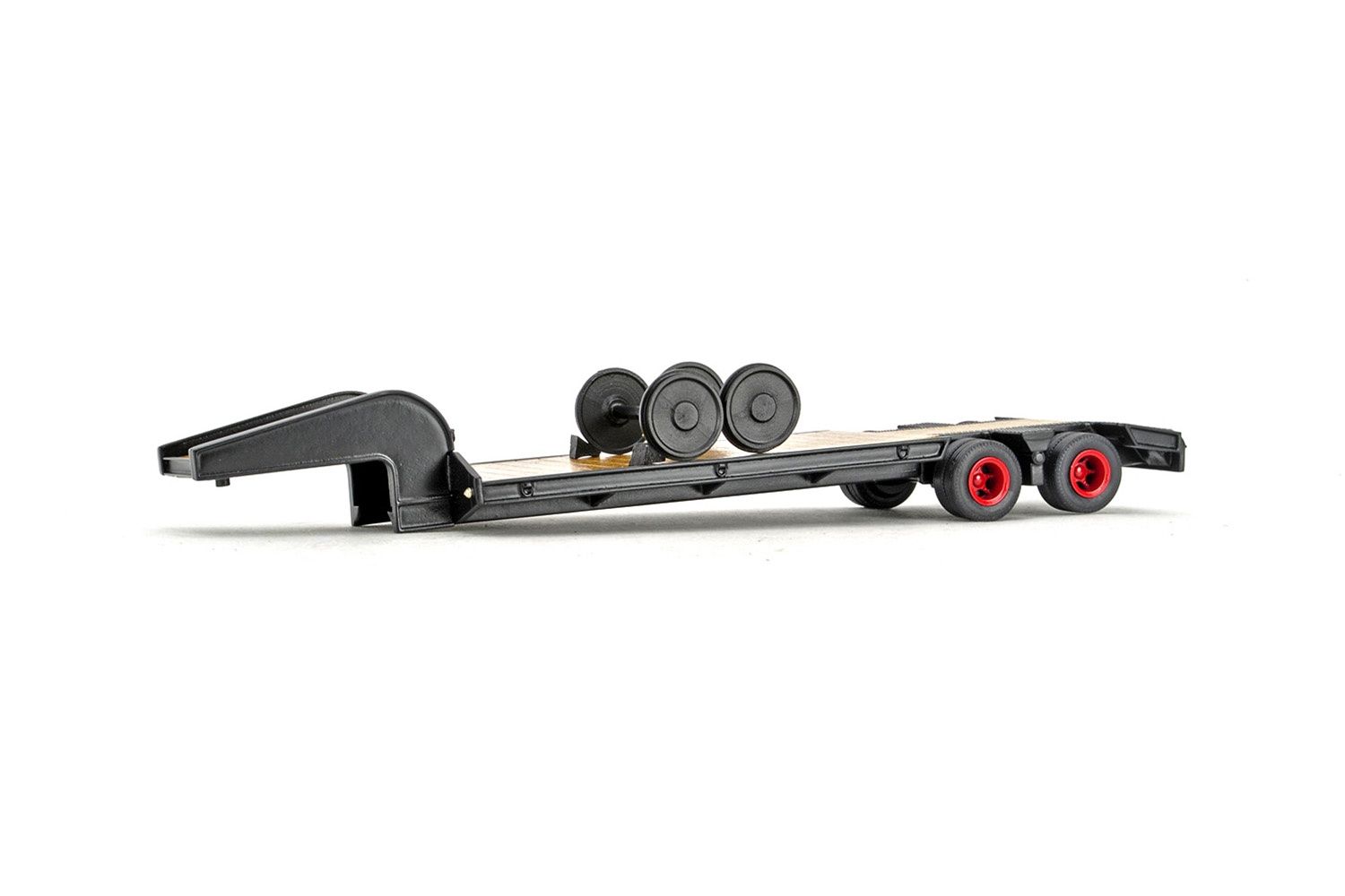 Rogers 1954 15 Ton Tandem Trailer - Black - 1:43