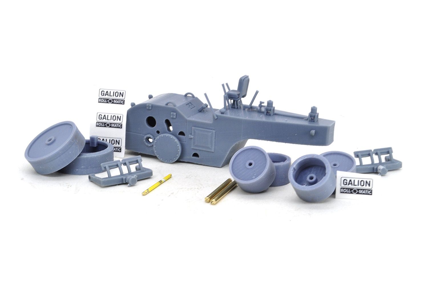 Galion Roll-O-Matic 3 Drum Tandem Roller - 3D Printed - Kit