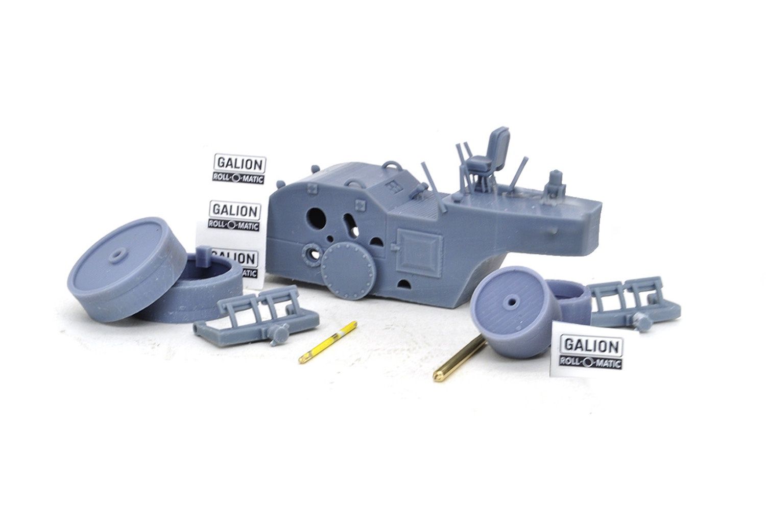 Galion Roll-O-Matic 2 Drum Tandem Roller - 3D Printed - Kit