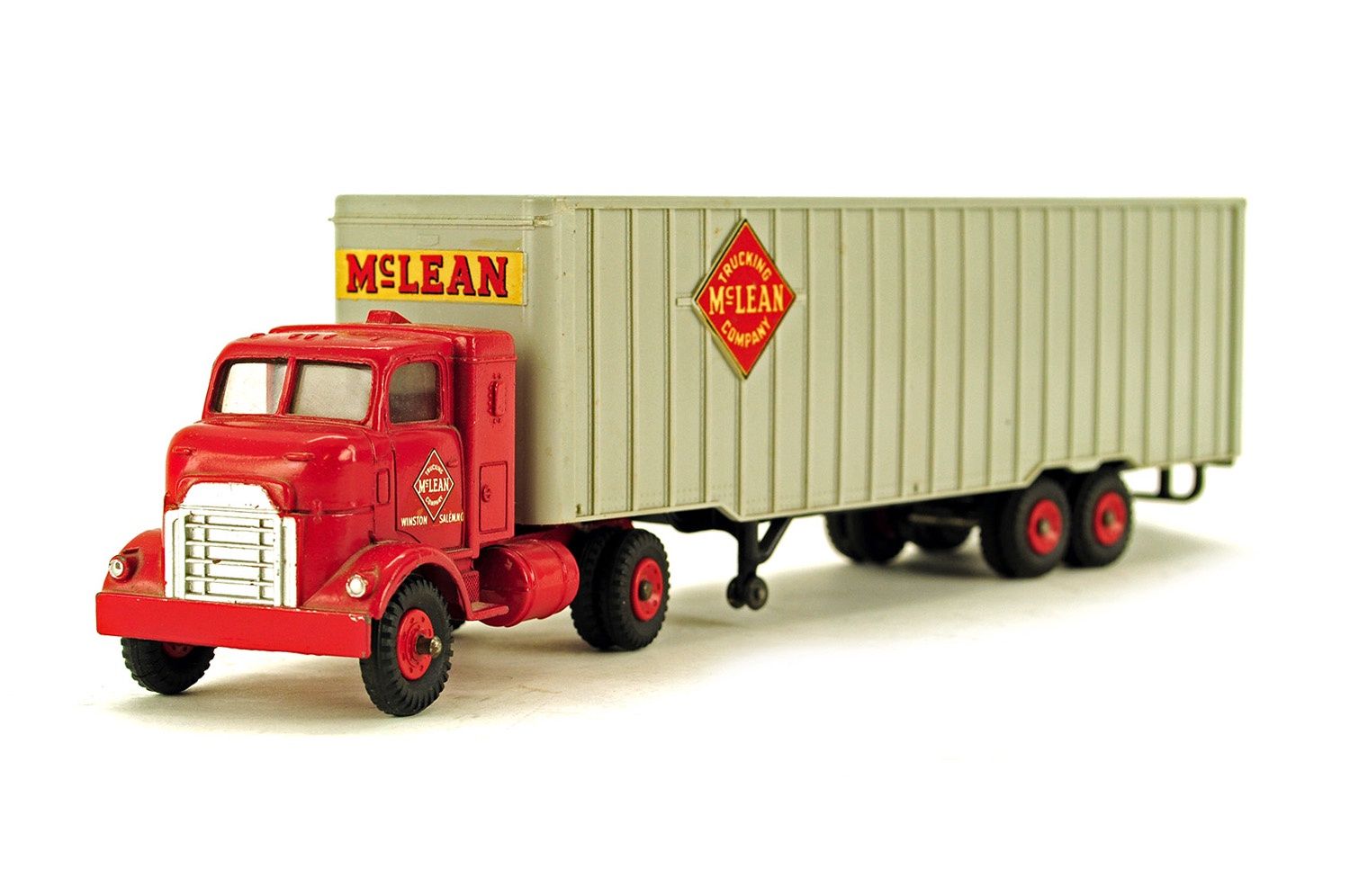 GMC Cannonball COE w/Van Trailer - McLean