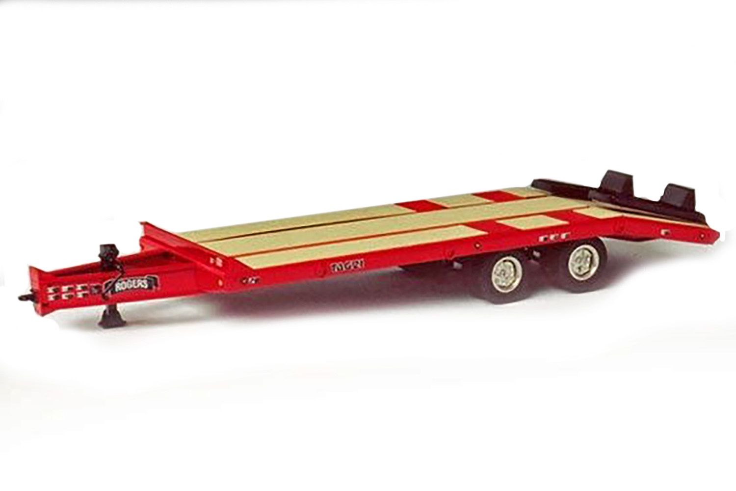 Rogers Tag Trailer - Red - Brass - 1:48