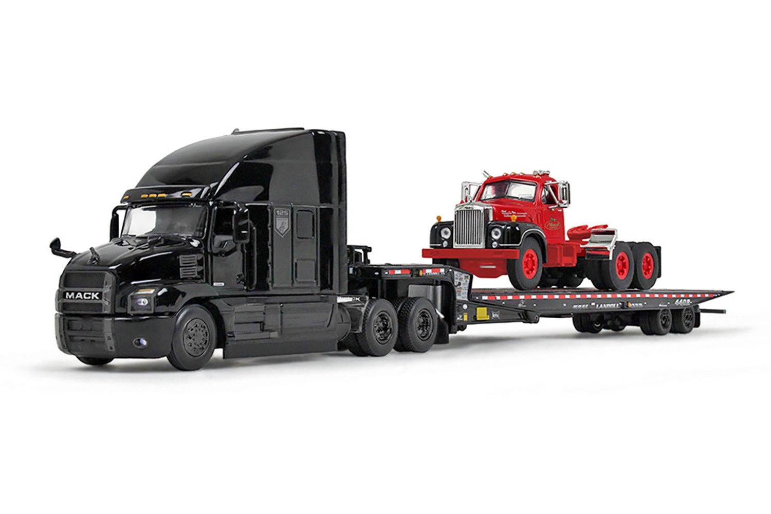 Mack Anthem w/Landoll Trailer &amp; B61 Load - Anniversary  - 1:64