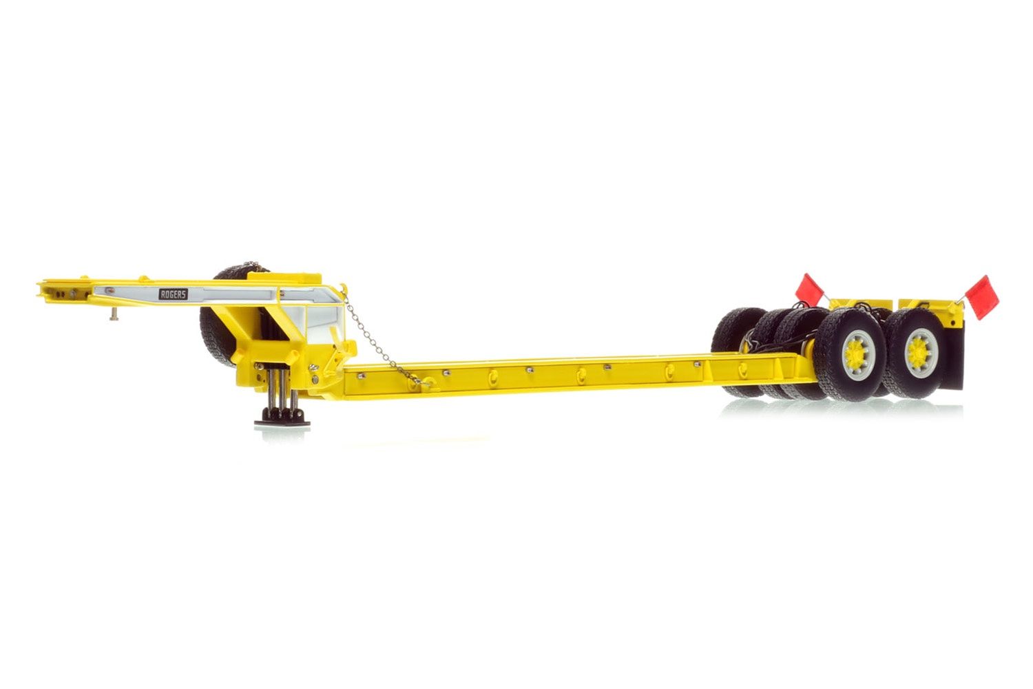 Rogers 90-Ton Beam Trailer - Yellow