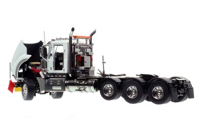 Mack Titan Tri-axle Tractor - White over Black