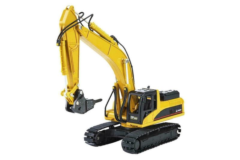 Huina Tracked Excavator w/Drill Attachment