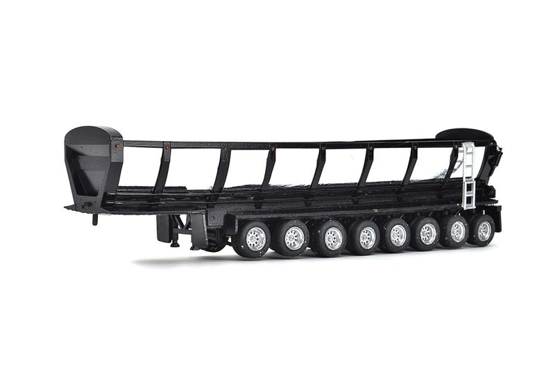 Trout River 8-Axle Live Bottom Asphalt Trailer - 3D Printed