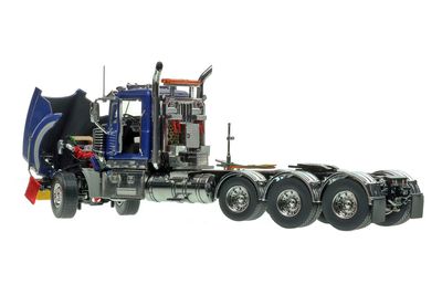Mack Titan Tri-axle Tractor - Blue over Black