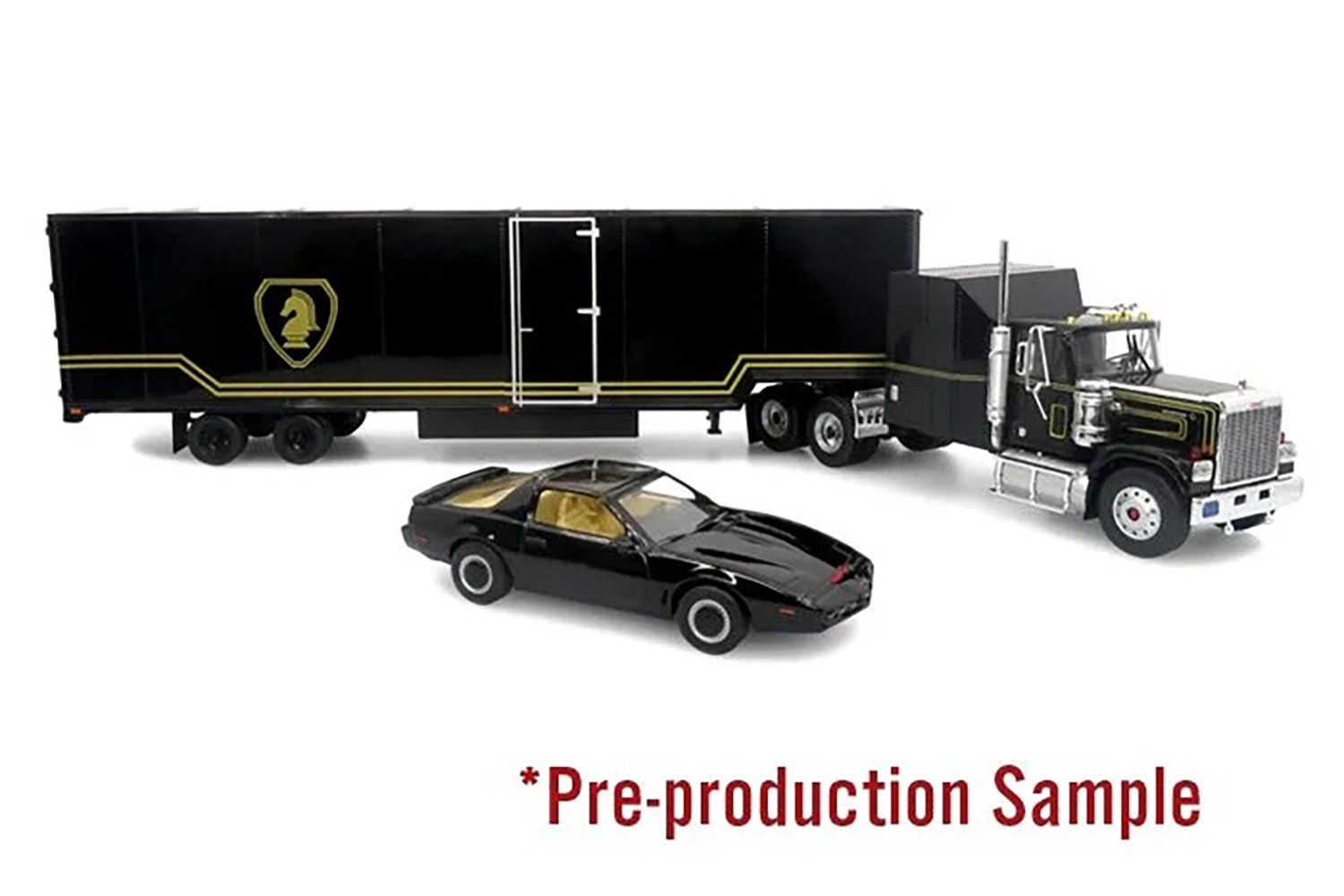 GMC General w/Trailer &amp; Firebird - Knight Rider - 1:43