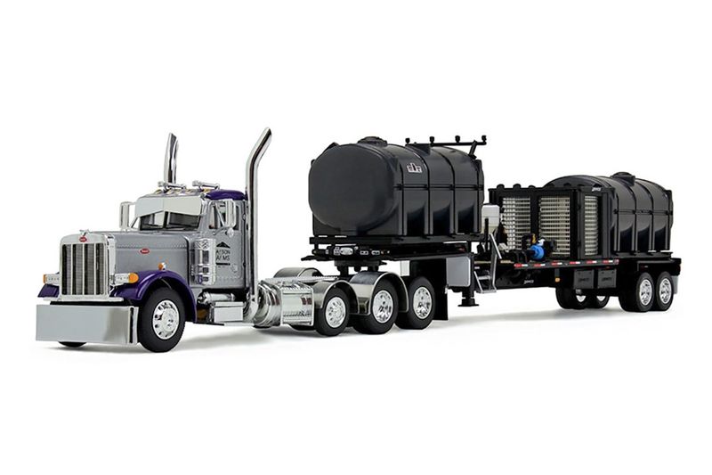 Peterbilt 379 w/Demco Fertilizer Tender - Larson Farms - 1:64