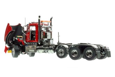 Mack Titan Tri-axle Tractor - Red over Black with Black Fenders