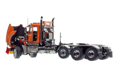 Mack Titan Tri-axle Tractor - Orange over Black