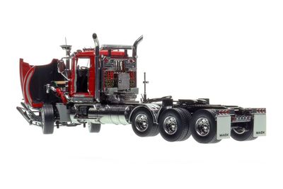 Mack Titan Tri-axle Tractor - DHH Red over Black