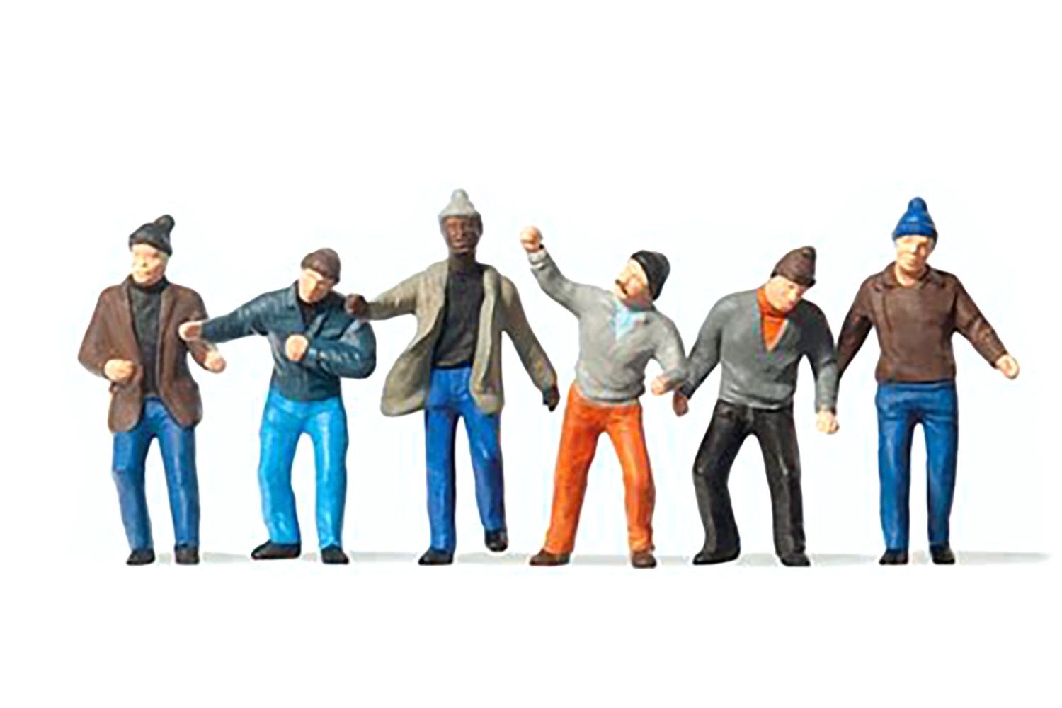 Preiser Outdoors/Dock Workers (6)