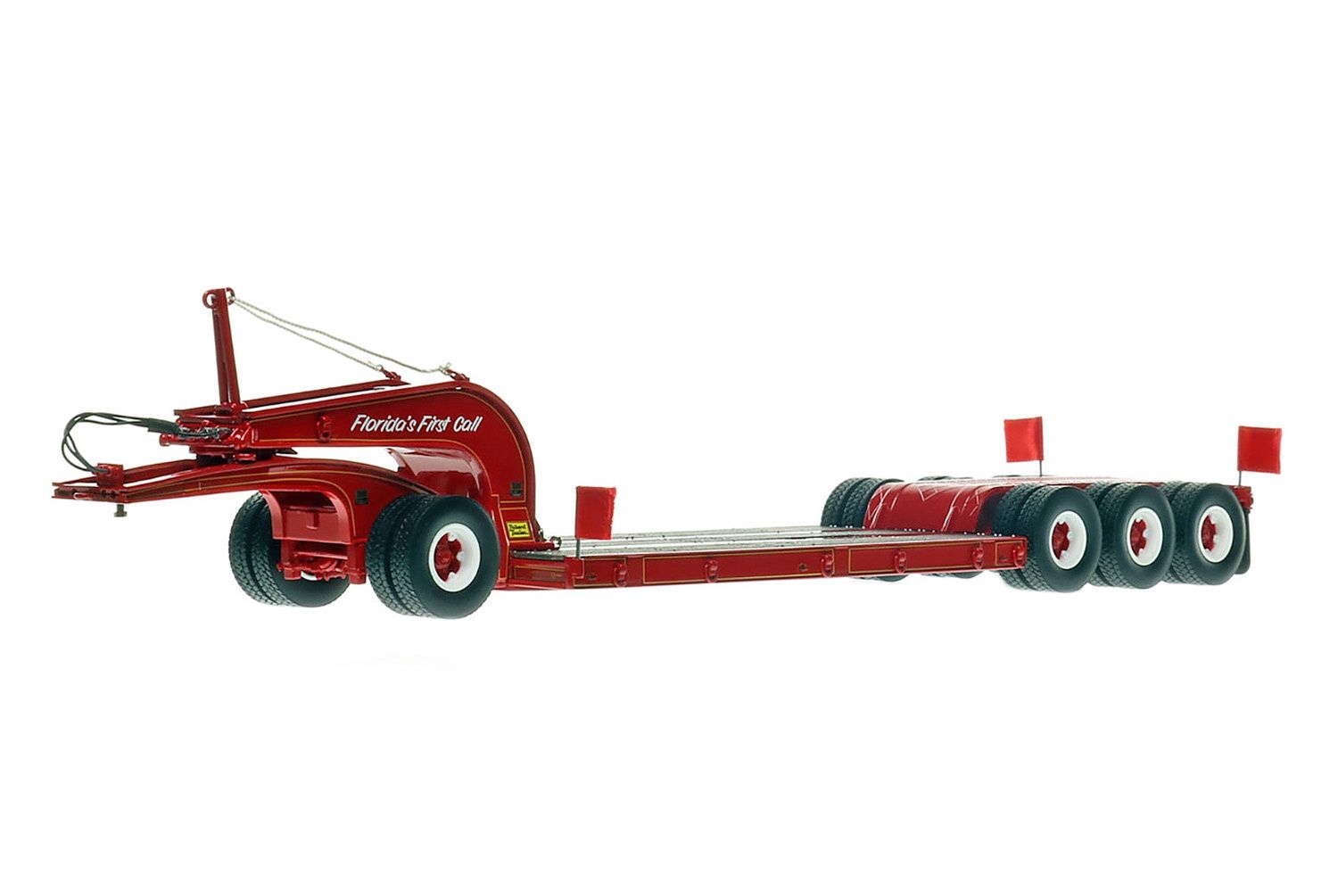 Talbert 60-Ton Cableneck Lowbed w/Single-Axle Dolly - DeBerardinis