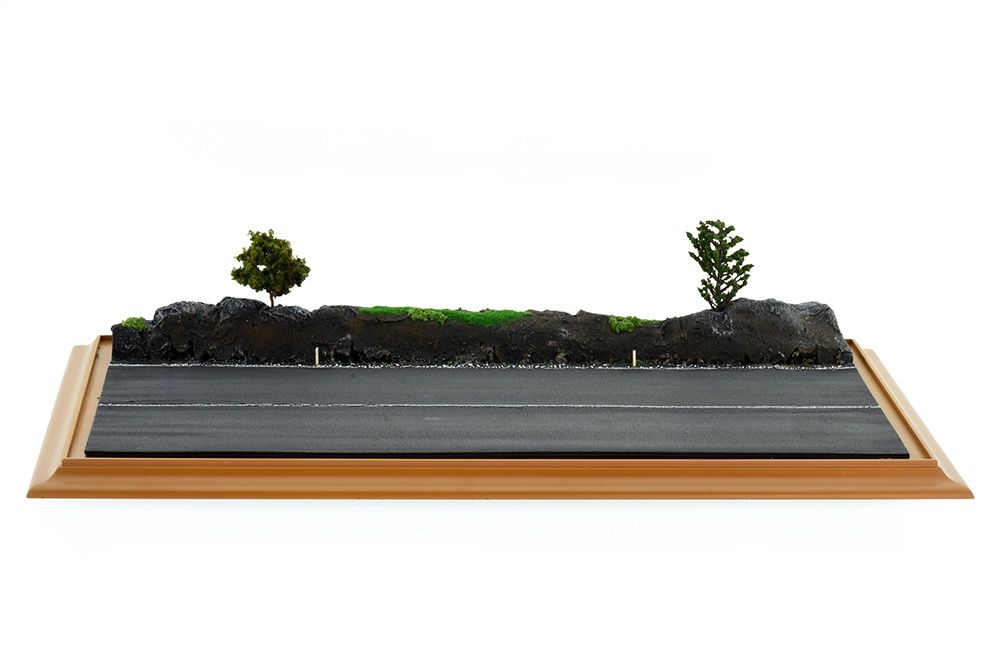 Diorama Forest Road Layout