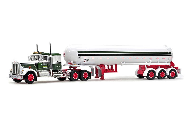 Kenworth W900A w/36" Sleeper &amp; LPG Tanker - Cootes - 1:64