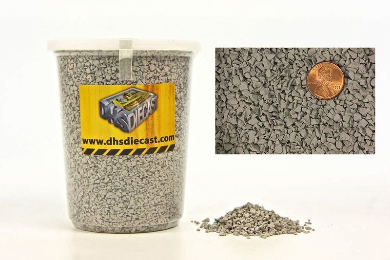 Light Gray Rubber Ballast - Coarse