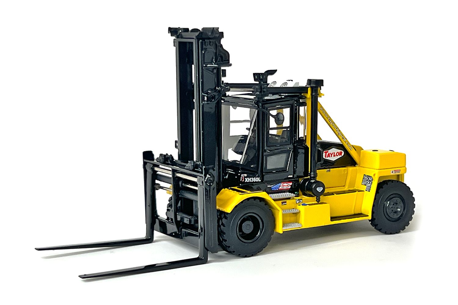 Taylor XH-360L Heavy Duty Forklift - Yellow