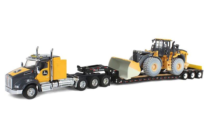 Kenworth T880 Tractor w/Lowboy &amp; 904 P-Tier Loader