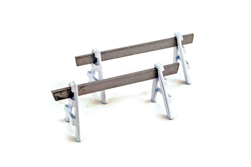 A-Frame Barricades (Set of 2) - Unfinished