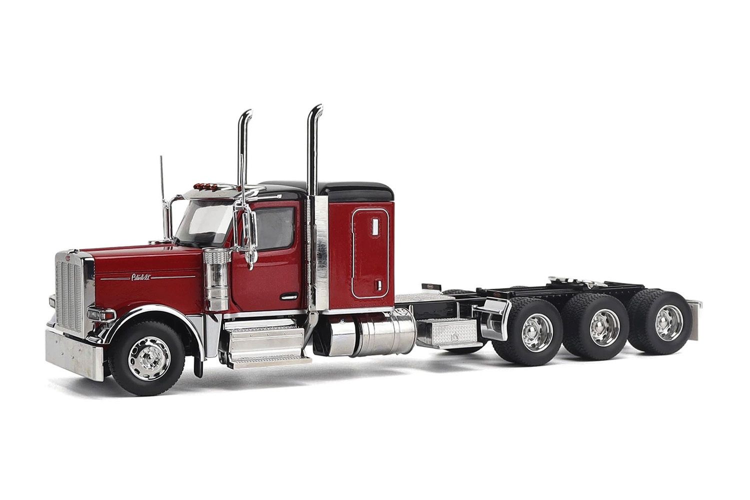 Peterbilt 589 Tri-Axle w/58in Sleeper - Legendary Red - 1:32