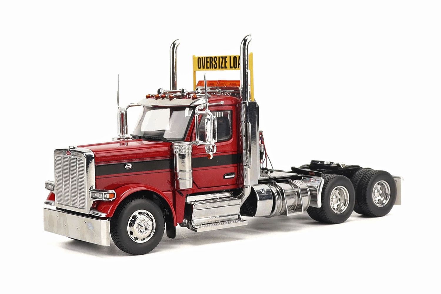 Peterbilt 589 Tandem Day Cab Tractor - Legendary Red - 1:32