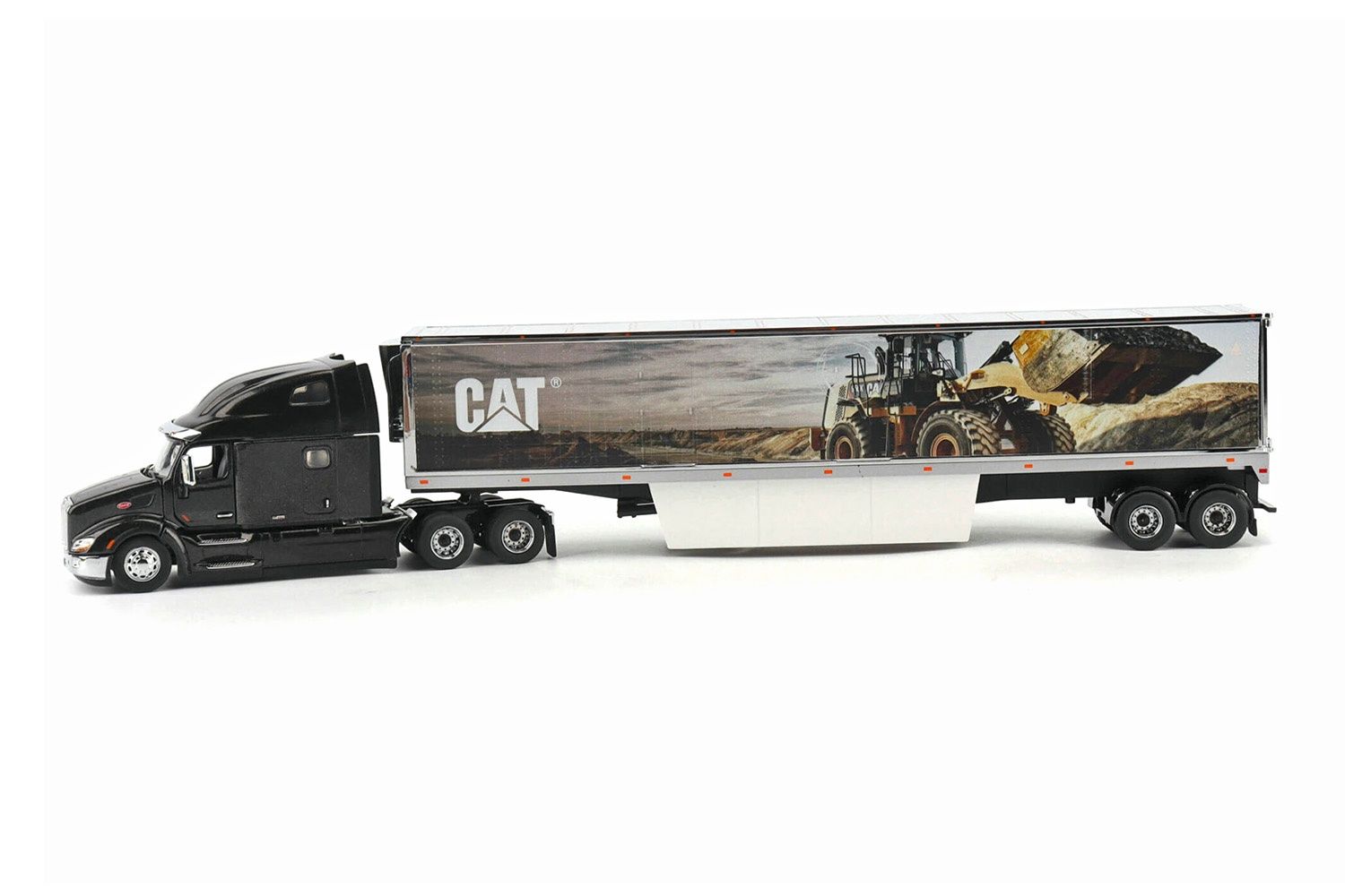 Peterbilt 579 Ultra Loft Tractor w/Cat Mural Trailer