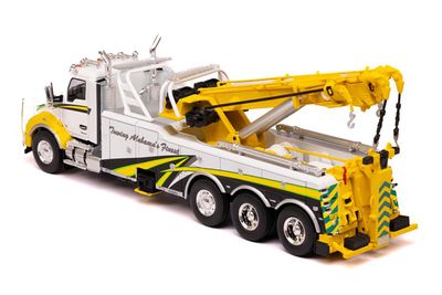 Kenworth T880 Wrecker - White - 1:43