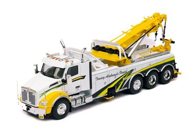 Kenworth T880 Wrecker - White - 1:43