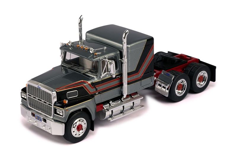 Ford LTL-9000 Tandem Tractor - Grey/Red - 1:43