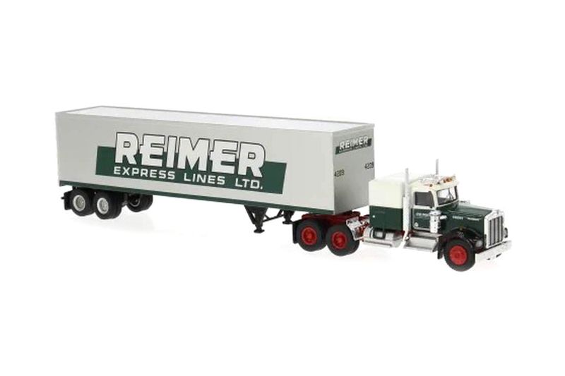 Kenworth W900 Tractor Trailer - Reimer - 1:87