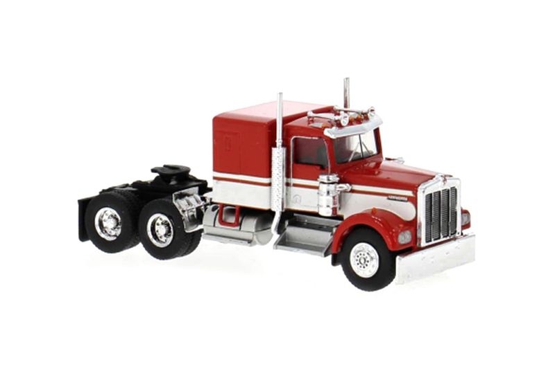 Kenworth W900 Tractor - Red/White - 1:87