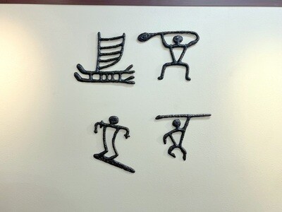 Metal Petroglyph Art