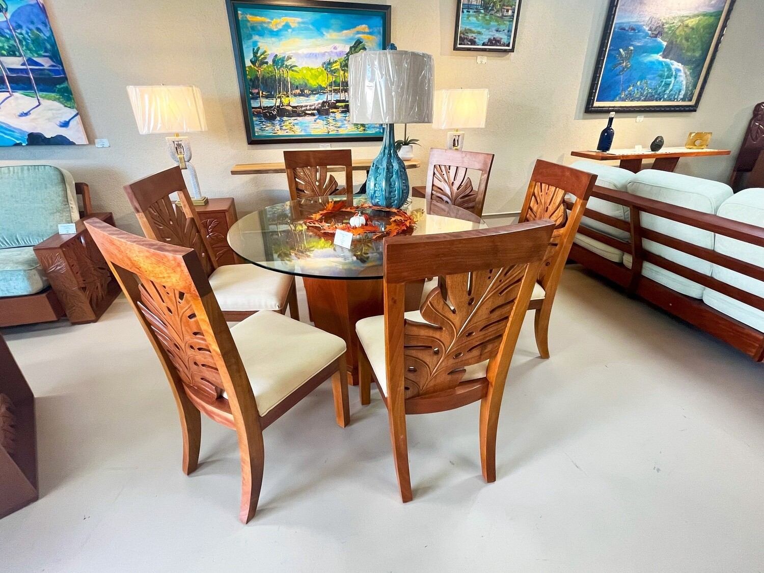Budji Dining Table & 6 Chairs set