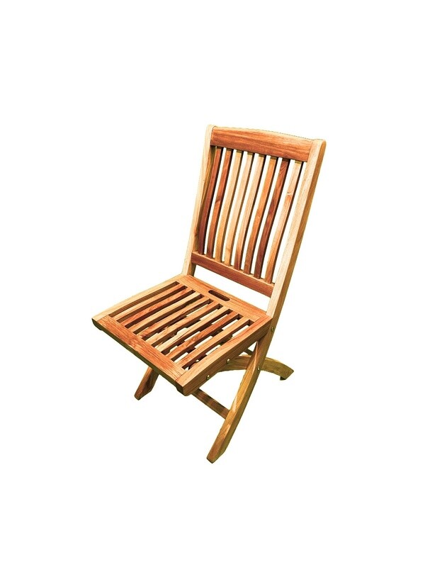 Teak Classic Folding Chair No Arms