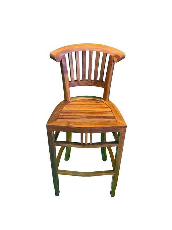 Teak Mauka Bar Stools No Arms