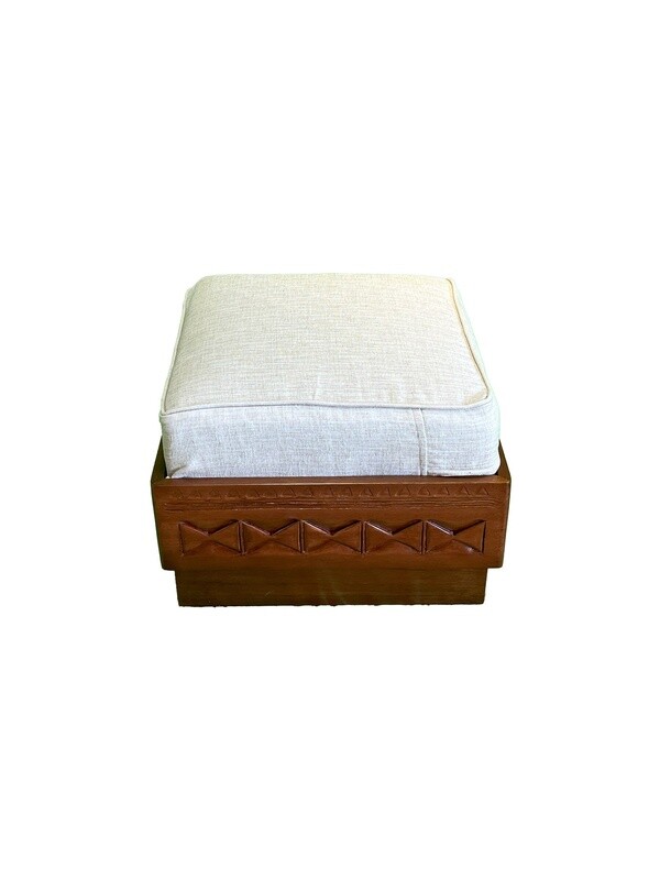 Mahogany Ottoman