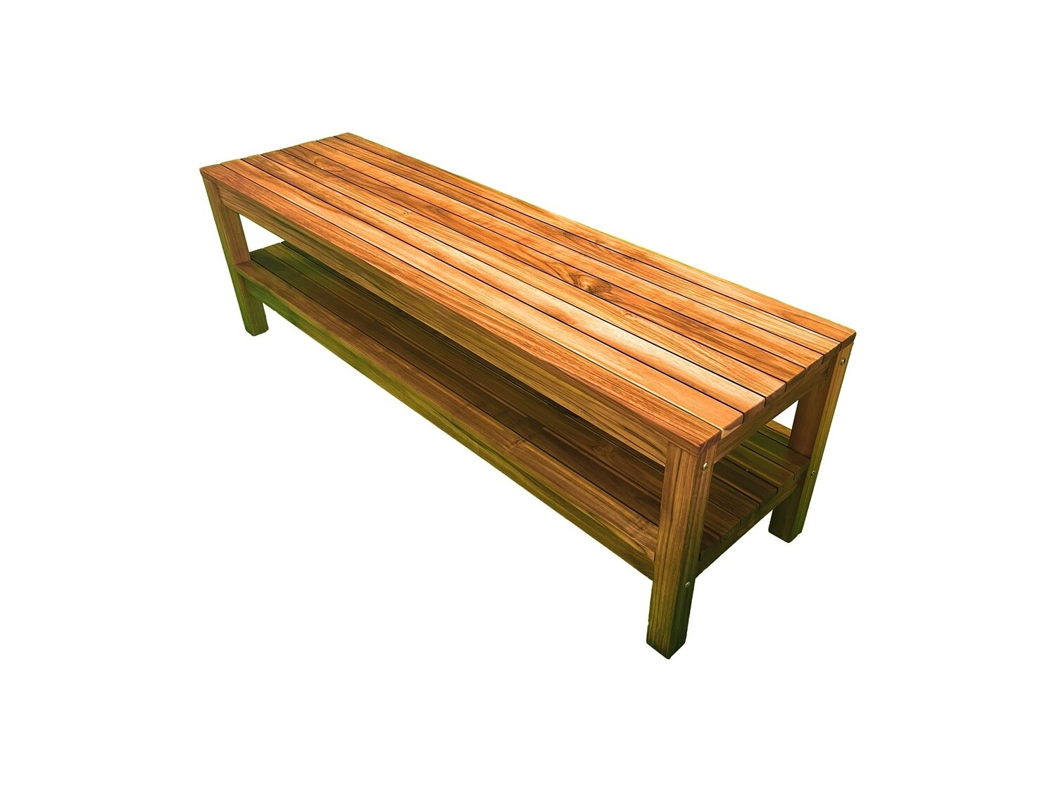 Teak Double Bench