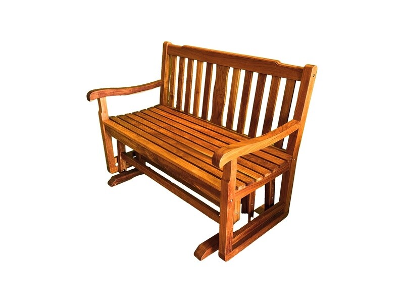 Teak Glider Bench