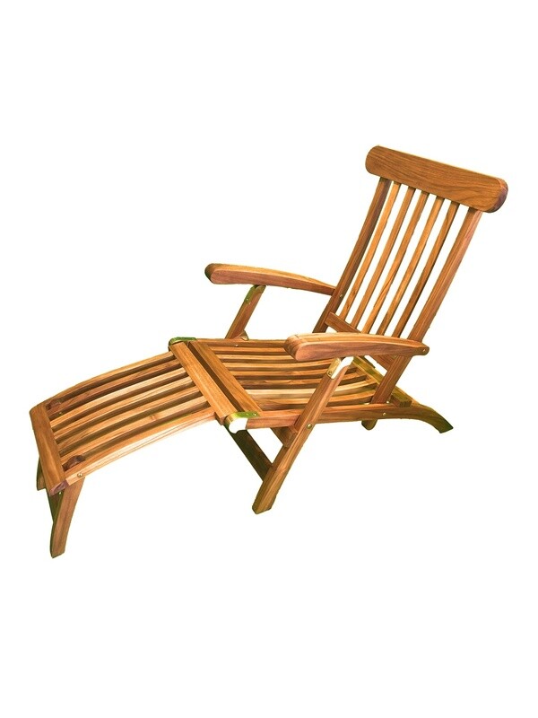 Teak Steamer Chair