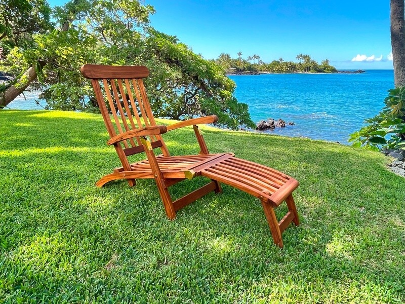 Teak Steamer Chair