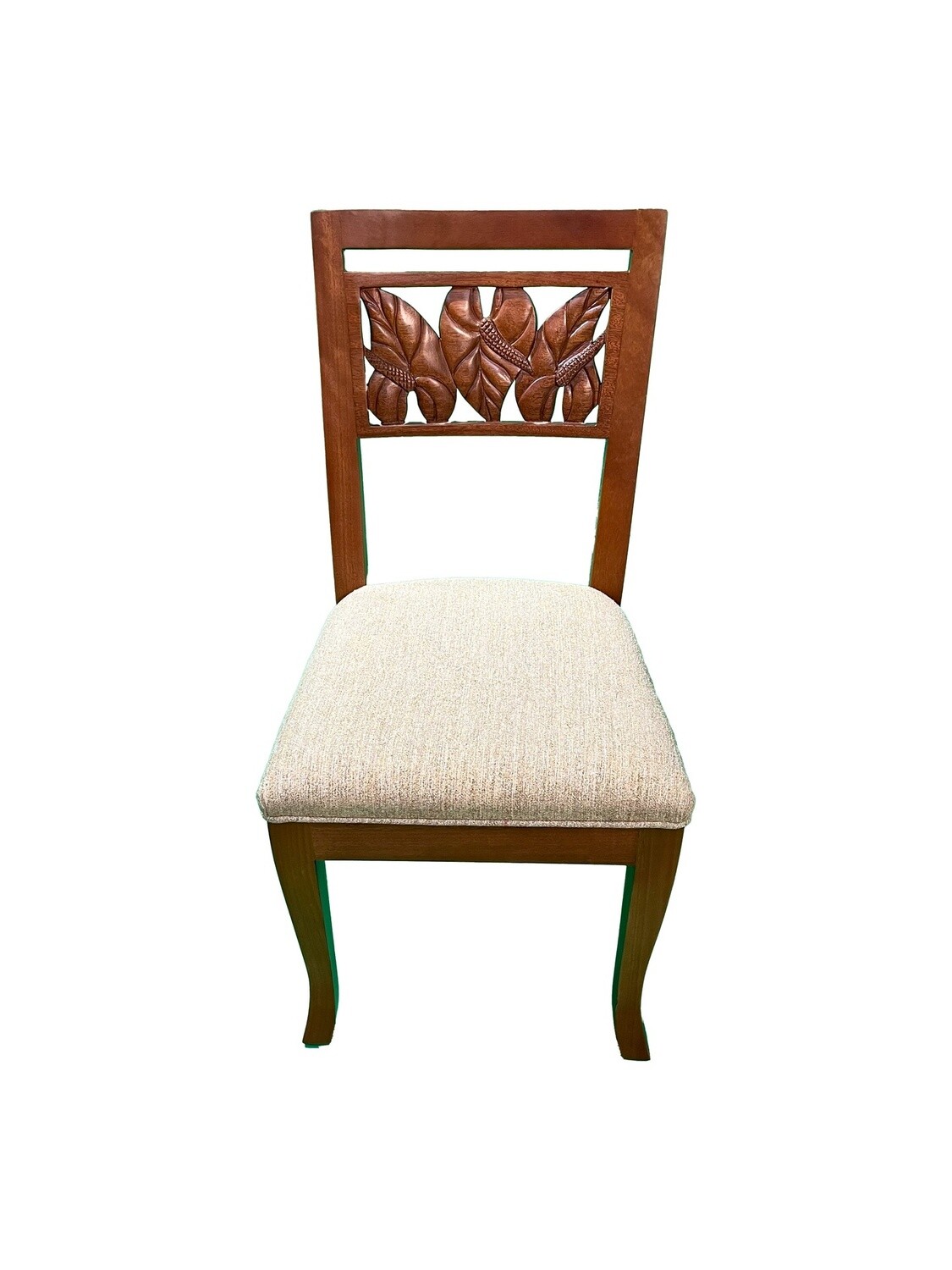 Mahogany Lanikai Chair - 7 Carving Designs