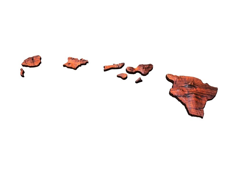 Koa Hawaiian Island Chain