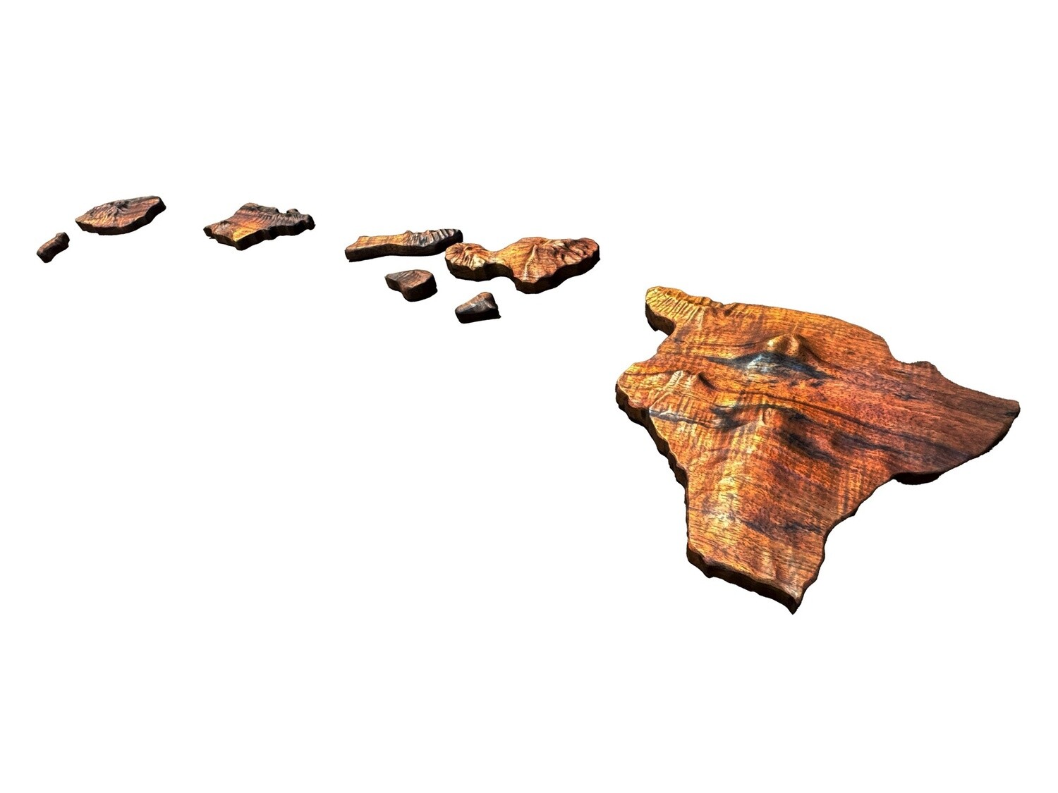 Koa Hawaiian Island Chain
