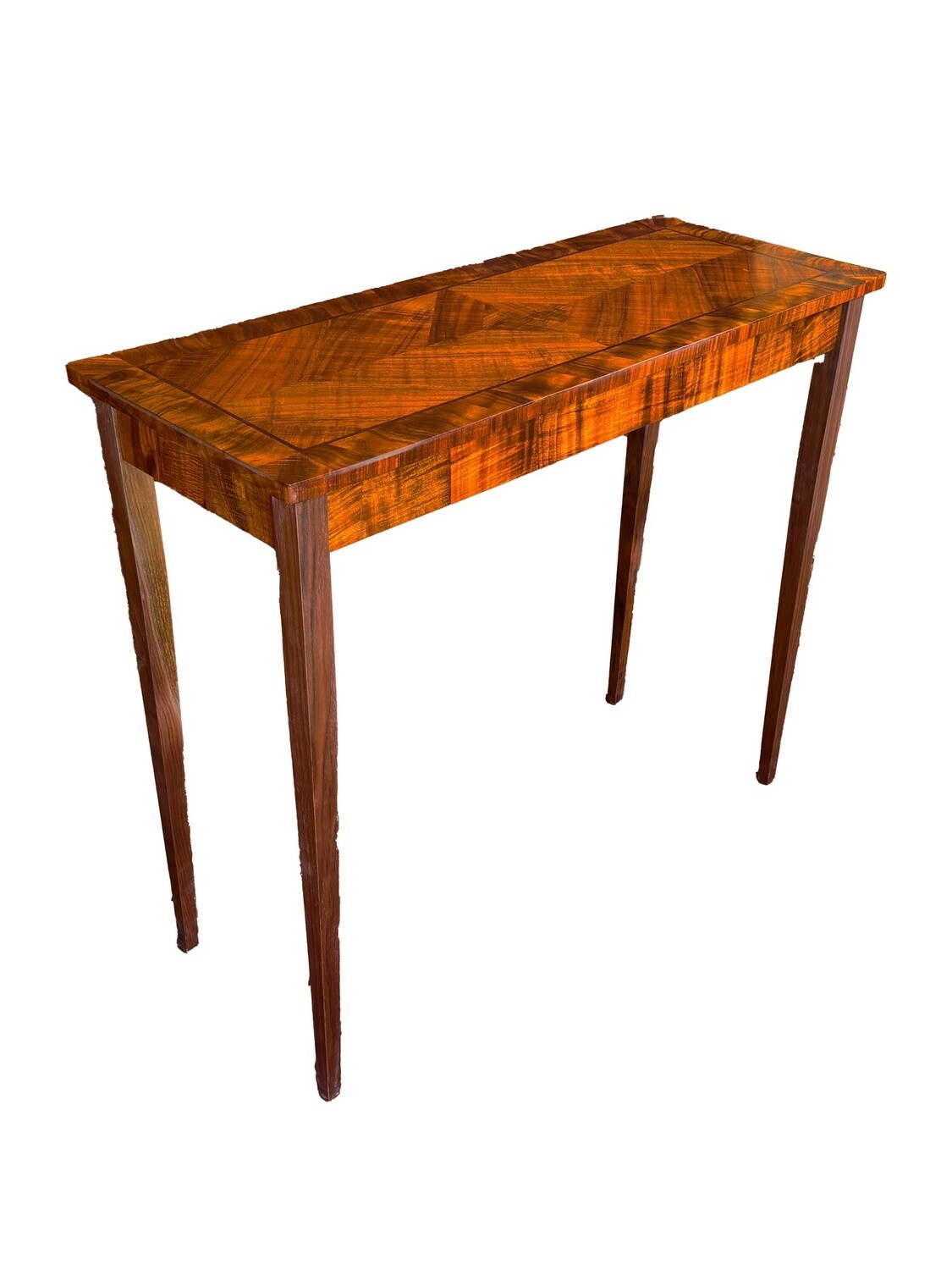 Koa Table 41&quot; x 16.5&quot; x 36&quot; (Koa Veneers)